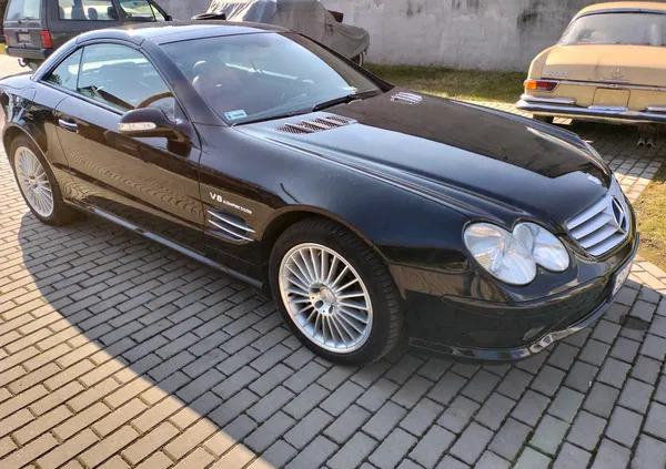 mercedes benz Mercedes-Benz SL cena 145000 przebieg: 187000, rok produkcji 2002 z Myszków